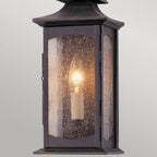 QN-MARKET-SQUARE-S Market Square 1 Light Wall Light Oil Rubbed Bronze