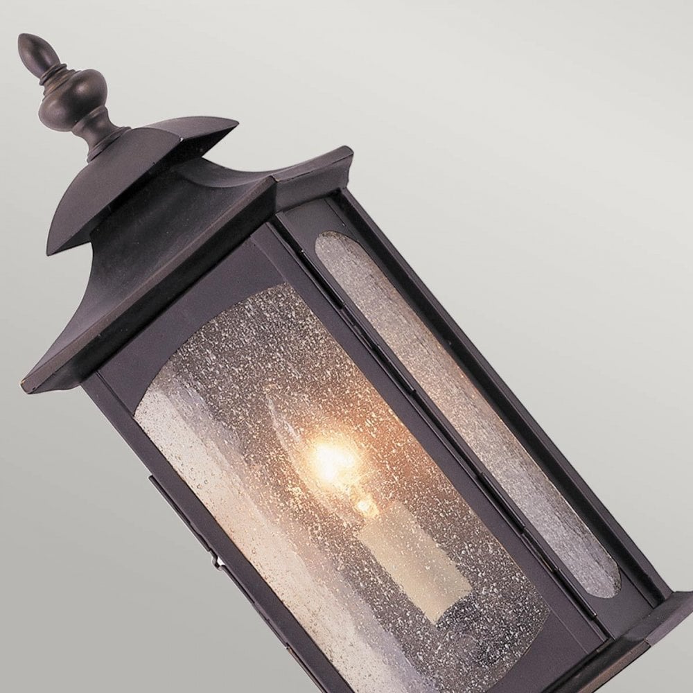 QN-MARKET-SQUARE-S Market Square 1 Light Wall Light Oil Rubbed Bronze