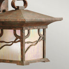 QN-MORRIS-S Morris 1 Light Small Wall Lantern Distressed Copper