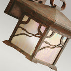 QN-MORRIS-S Morris 1 Light Small Wall Lantern Distressed Copper