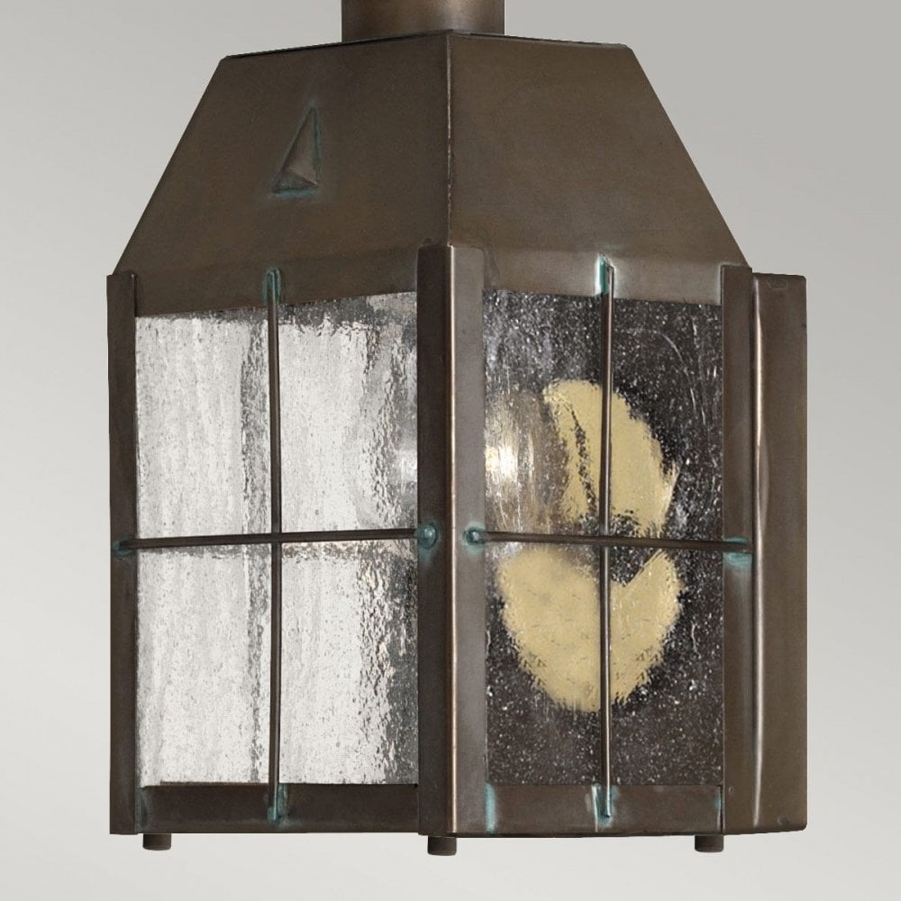 QN-NANTUCKET-XS-AS Nantucket 1 Light Extra Small Wall Lantern Aged Brass