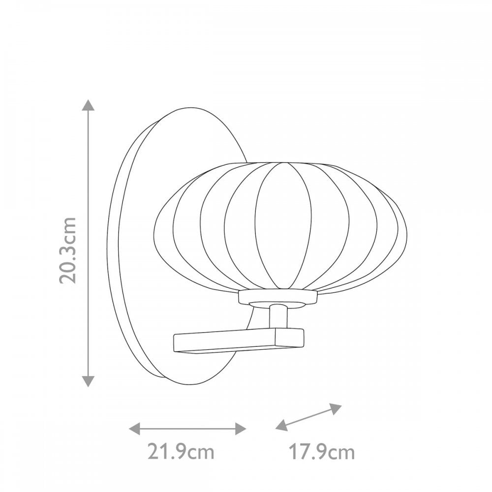 QN-PIM1-FXG Pim 1 Light Wall Light - Gold