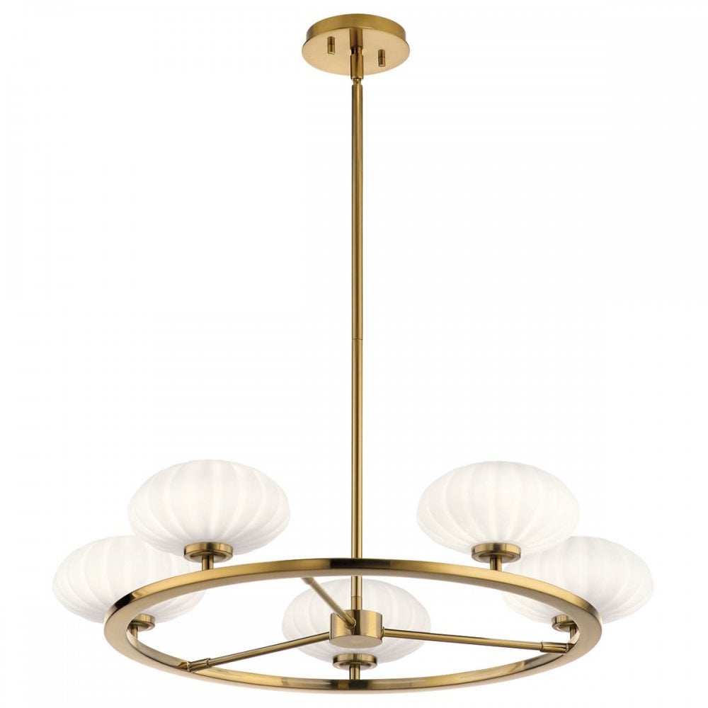 QN-PIM5-FXG Pim 5 Light Chandelier - Gold