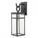 QN-PORTER-L-DZ Porter 1 Light Large Wall Lantern Aged Zinc