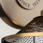 QN-RIGBY1-BATH-AN Rigby 1 Light Wall Light - Antique Nickel Antique Nickel & Heritage Brass