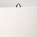 QN-SAMARA-TL-BLU Samara Table Lamp - Light Blue Polished Nickel