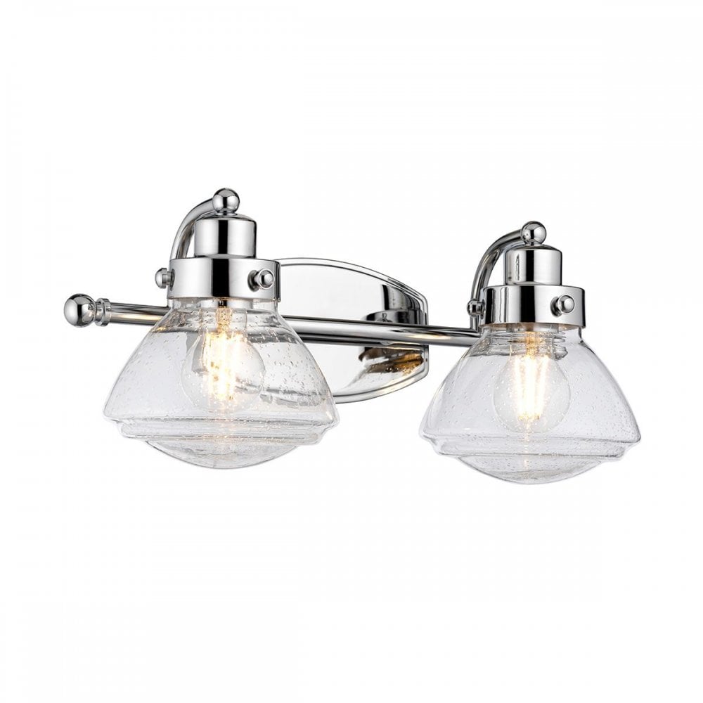 QN-SCHOLAR2 Scholar 2 Light Wall Light Polished Chrome