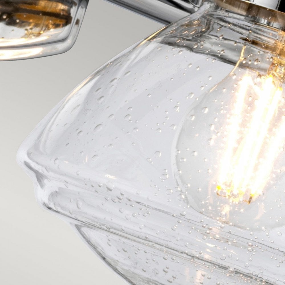 QN-SCHOLAR2 Scholar 2 Light Wall Light Polished Chrome