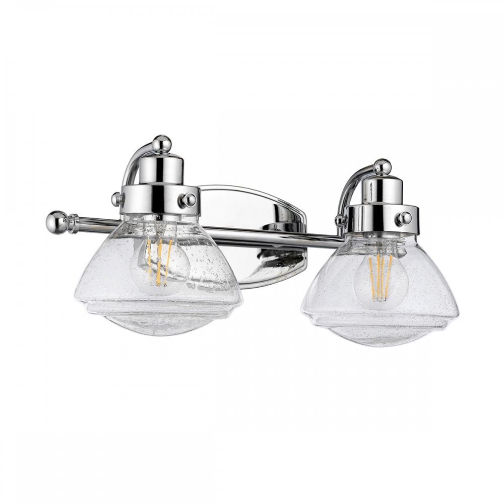 QN-SCHOLAR2 Scholar 2 Light Wall Light Polished Chrome