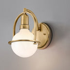 QN-SOMERSET1-HB Somerset 1 Light Wall Light - Brass