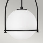 QN-SOMERSET-P-O-BK Somerset 1 Light Medium Pendant - Black