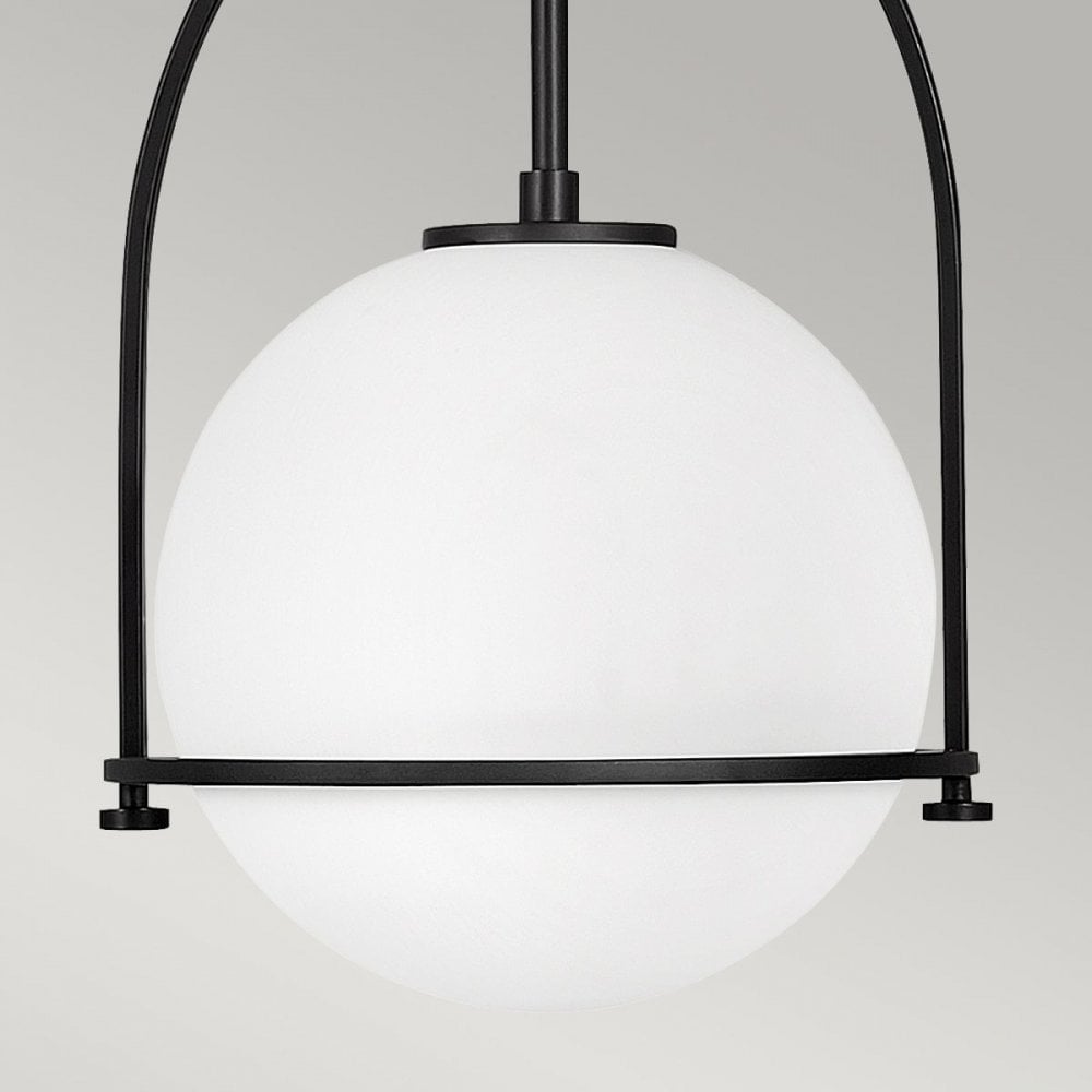 QN-SOMERSET-P-O-BK Somerset 1 Light Medium Pendant - Black