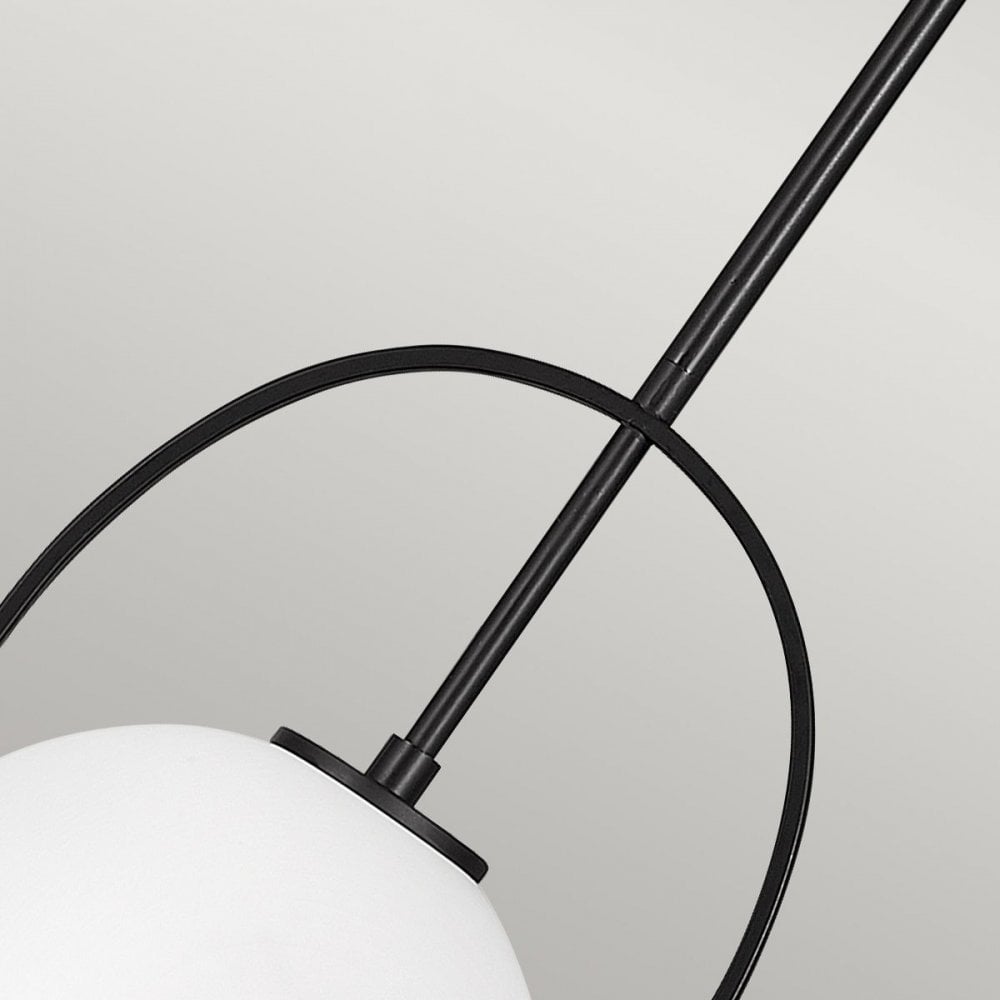 QN-SOMERSET-P-O-BK Somerset 1 Light Medium Pendant - Black