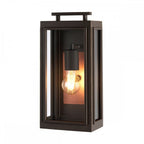QN-SUTCLIFFE-S-OZ Sutcliffe 1 Light Wall Lantern - Oil Rubbed Bronze & Copper