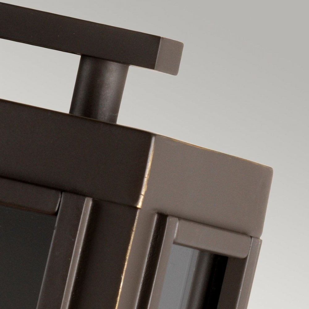 QN-SUTCLIFFE-S-OZ Sutcliffe 1 Light Wall Lantern - Oil Rubbed Bronze & Copper