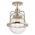 QN-TRIOCENT-P-PN Triocent 1 Light Pendant/ Semi-Flush- Nickel
