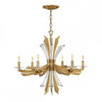 QN-VIDA6 Vida 6 Light Chandelier Burnished Gold