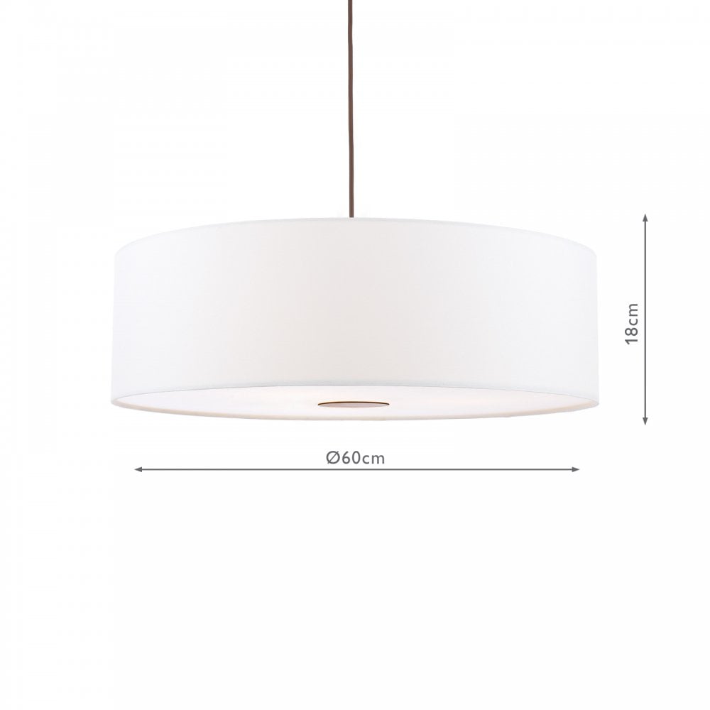 ISL8615 Isla Easy Fit Pendant Ivory Shade 60cm