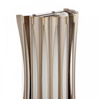 NET0963 Netra 2 Light Wall Light Satin Bronze and Ivory