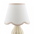 AIM4129 Aimee Twin Pack Table Lamp Taupe Ceramic With Shade