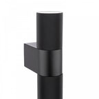 OBI3222 Obi 2 Light Outdoor Wall Light Matt Black IP54