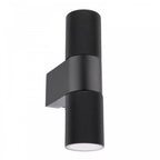 OBI3222 Obi 2 Light Outdoor Wall Light Matt Black IP54