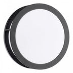 RAT5022 Ratana Outdoor Wall Light Matt Black and Opal IP44