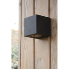 TIV3222 Tiva Outdoor Wall Light Matt Black IP54