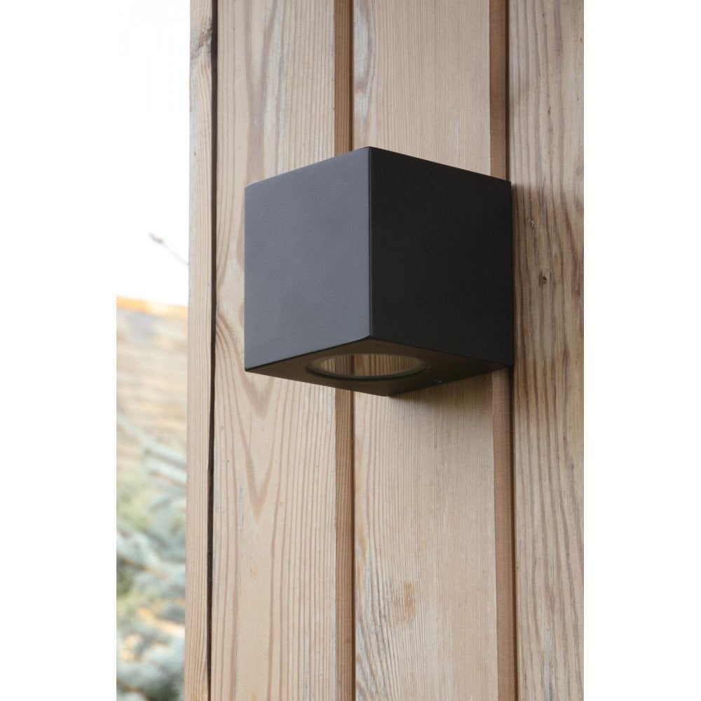 TIV3222 Tiva Outdoor Wall Light Matt Black IP54