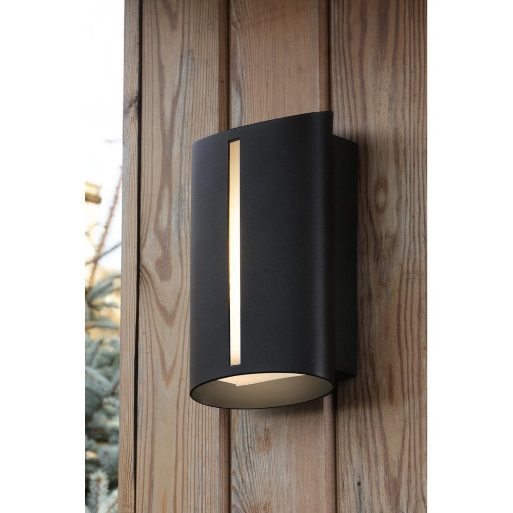 ZUZ2122 Zuzana Outdoor Wall Light Matt Black IP54