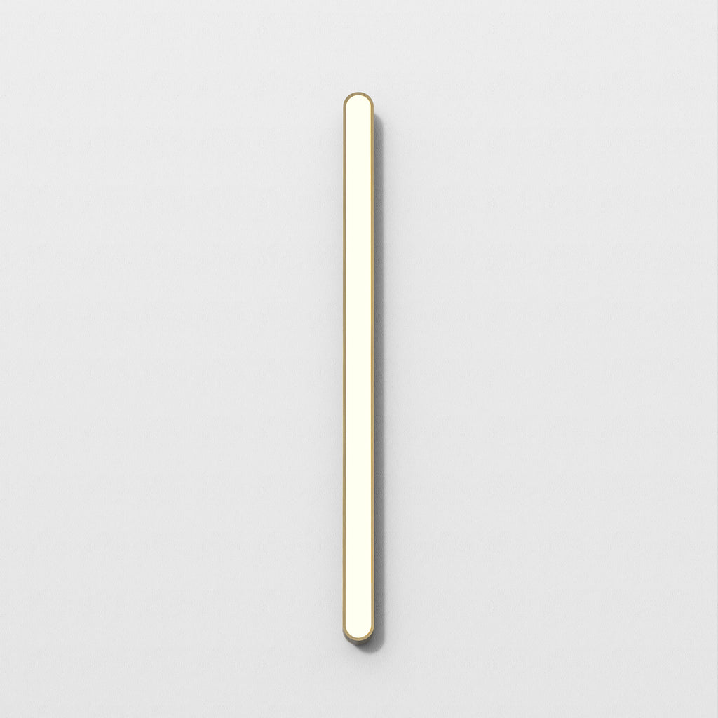 1440019 Atticus 900 3000K LED Bathroom Wall Light Matt Brushed Brass