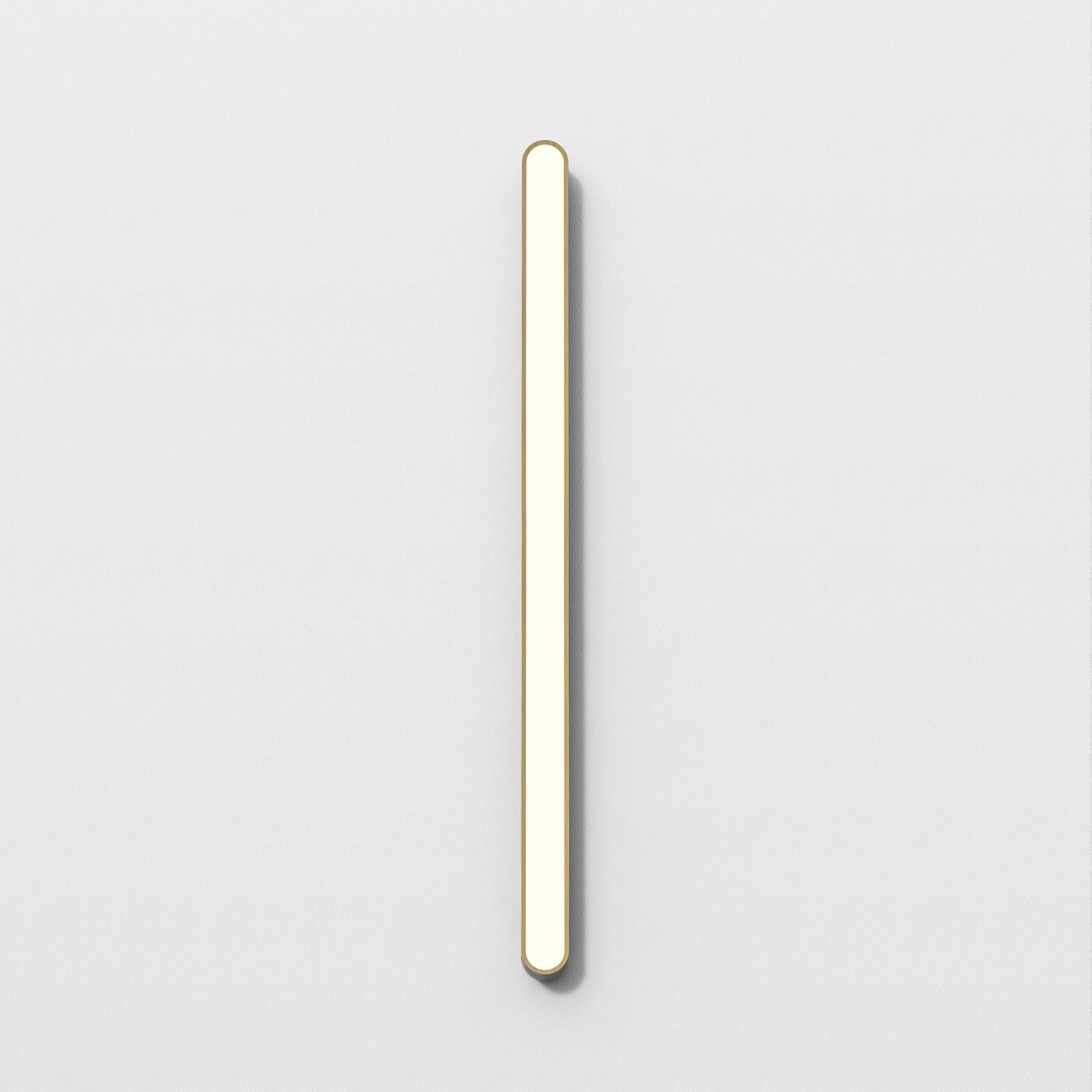 1440019 Atticus 900 3000K LED Bathroom Wall Light Matt Brushed Brass