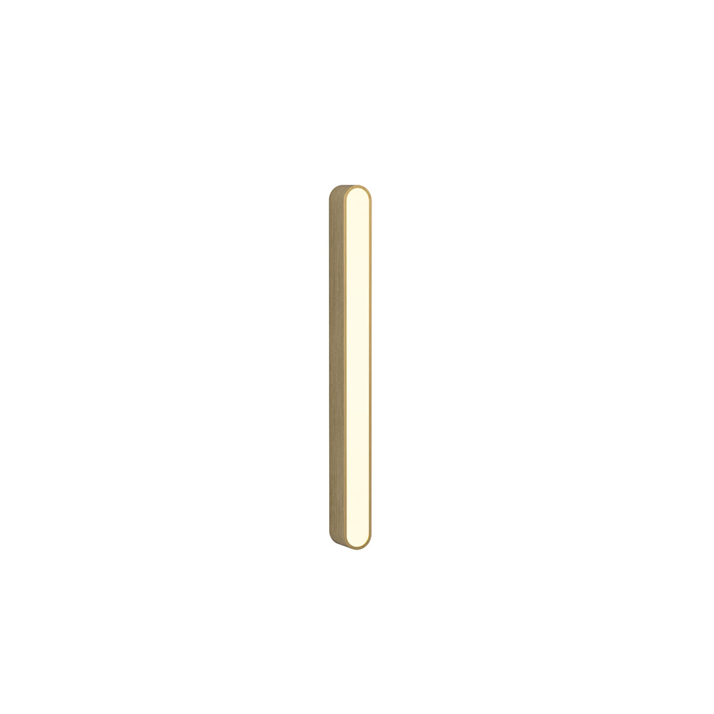 1440018 Atticus 600 3000K LED Bathroom Wall Light Matt Brushed Brass