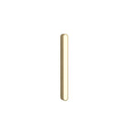 1440018 Atticus 600 3000K LED Bathroom Wall Light Matt Brushed Brass