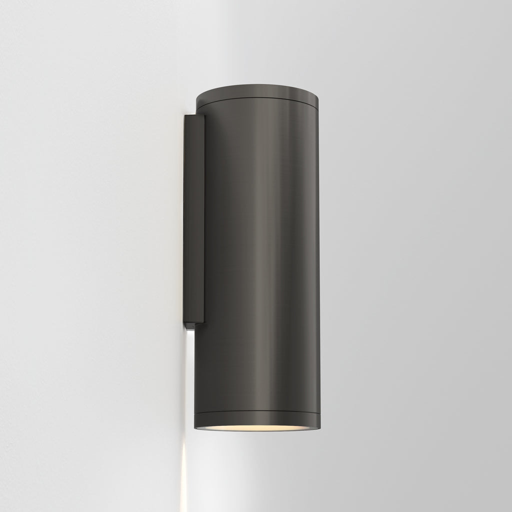 1428022 Ava 200 Coastal Wall Light PVD Brushed Gunmetal
