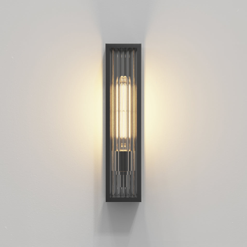 1402021 Harvard Outdoor Wall Light PVD Brushed Gunmetal