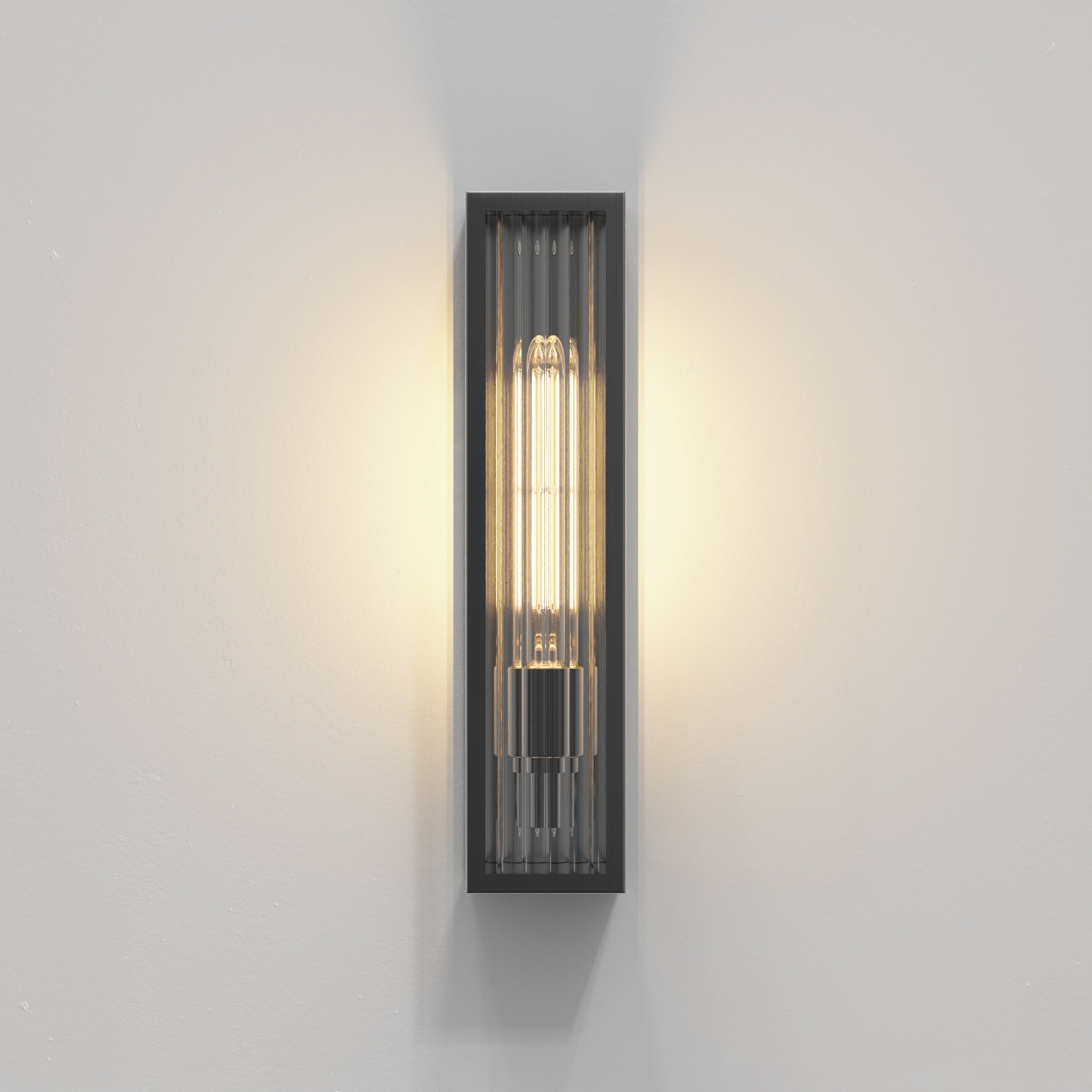 1402021 Harvard Outdoor Wall Light PVD Brushed Gunmetal