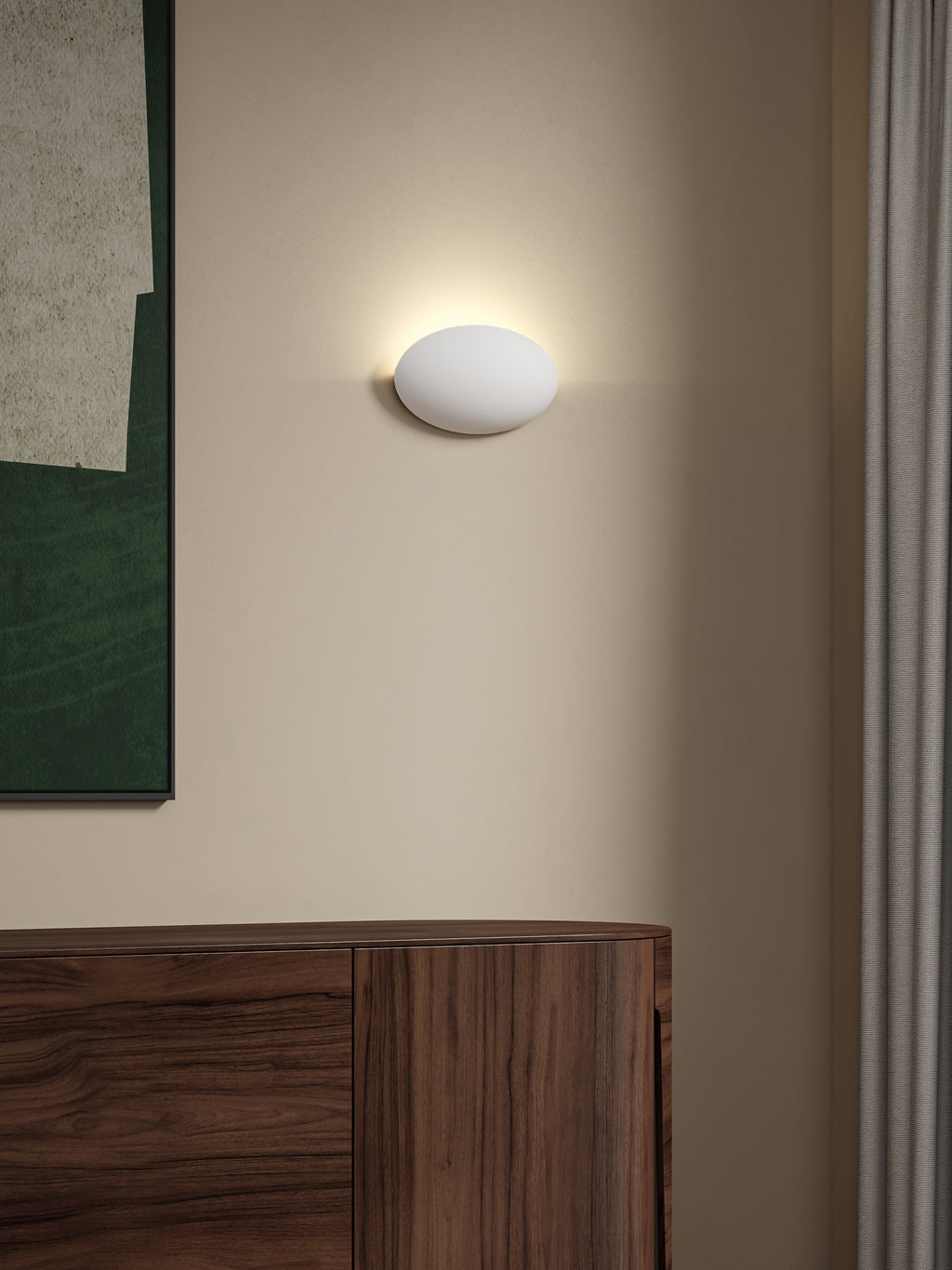 1519001 Dawn Wall Light Plaster
