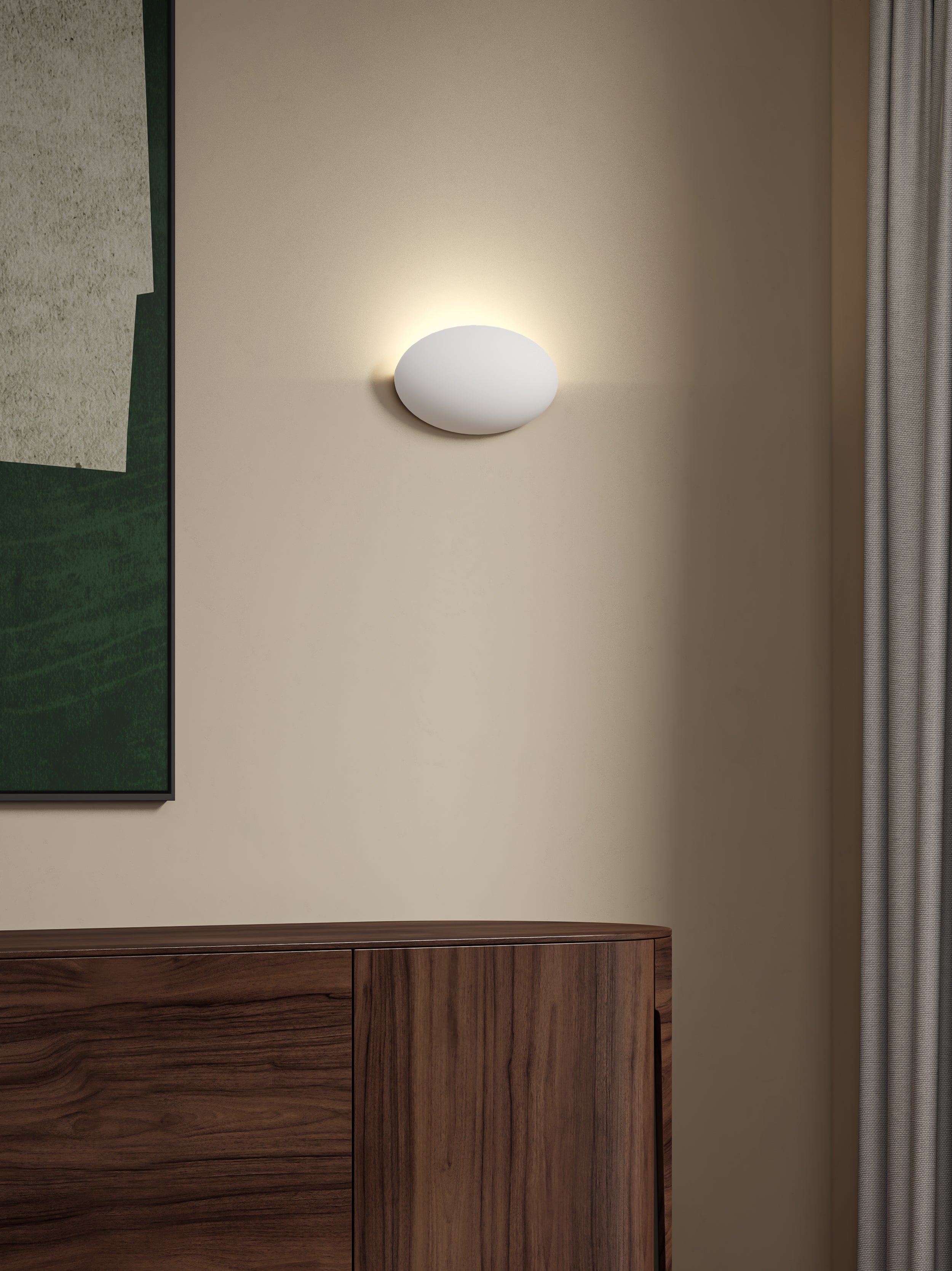 1519001 Dawn Wall Light Plaster