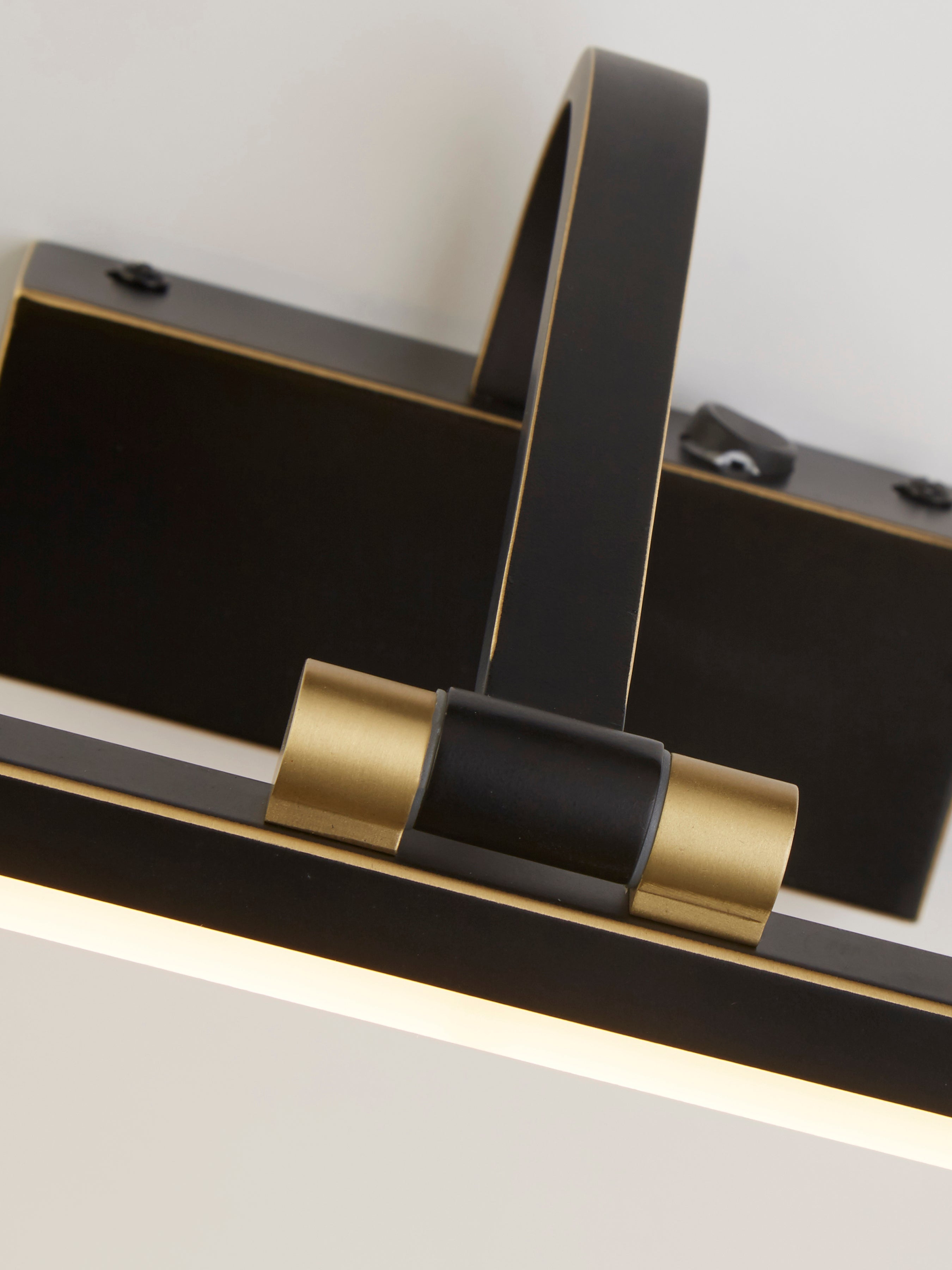 5551-51BG LED Picture Light Black Brushed Gold