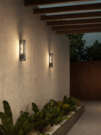 1402021 Harvard Outdoor Wall Light PVD Brushed Gunmetal