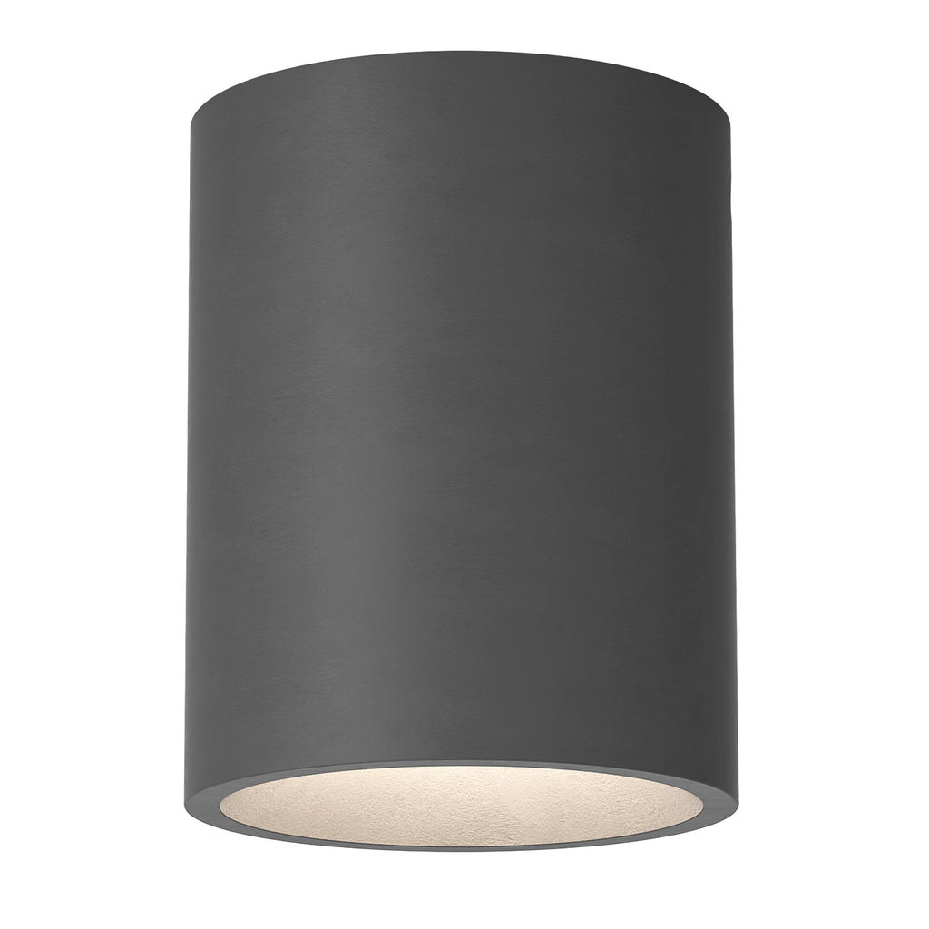 1326089 Kos Round Outdoor Downlight Charcoal Concrete