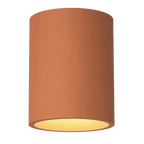 1326090 Kos Round Outdoor Downlight Terracotta Concrete