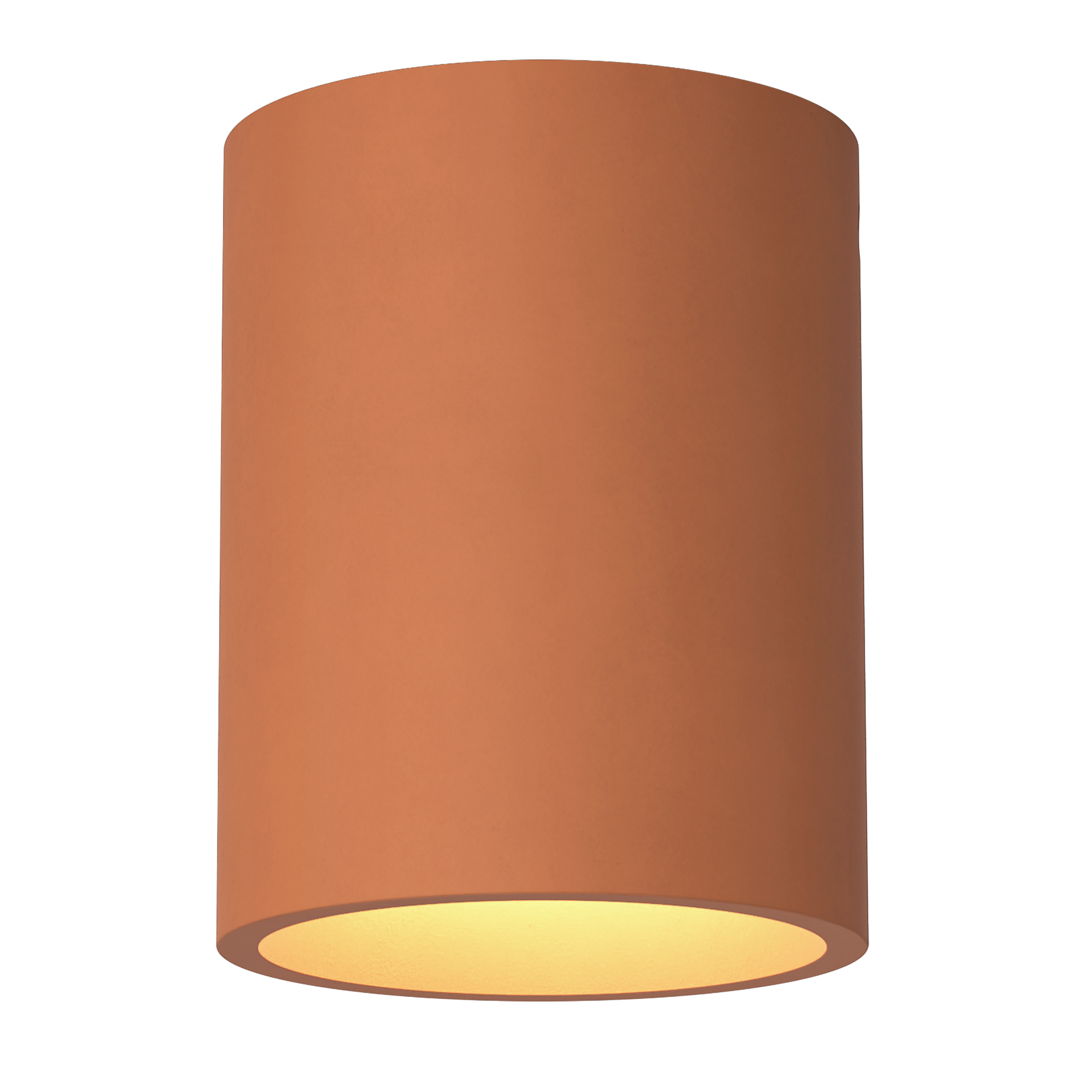 1326090 Kos Round Outdoor Downlight Terracotta Concrete