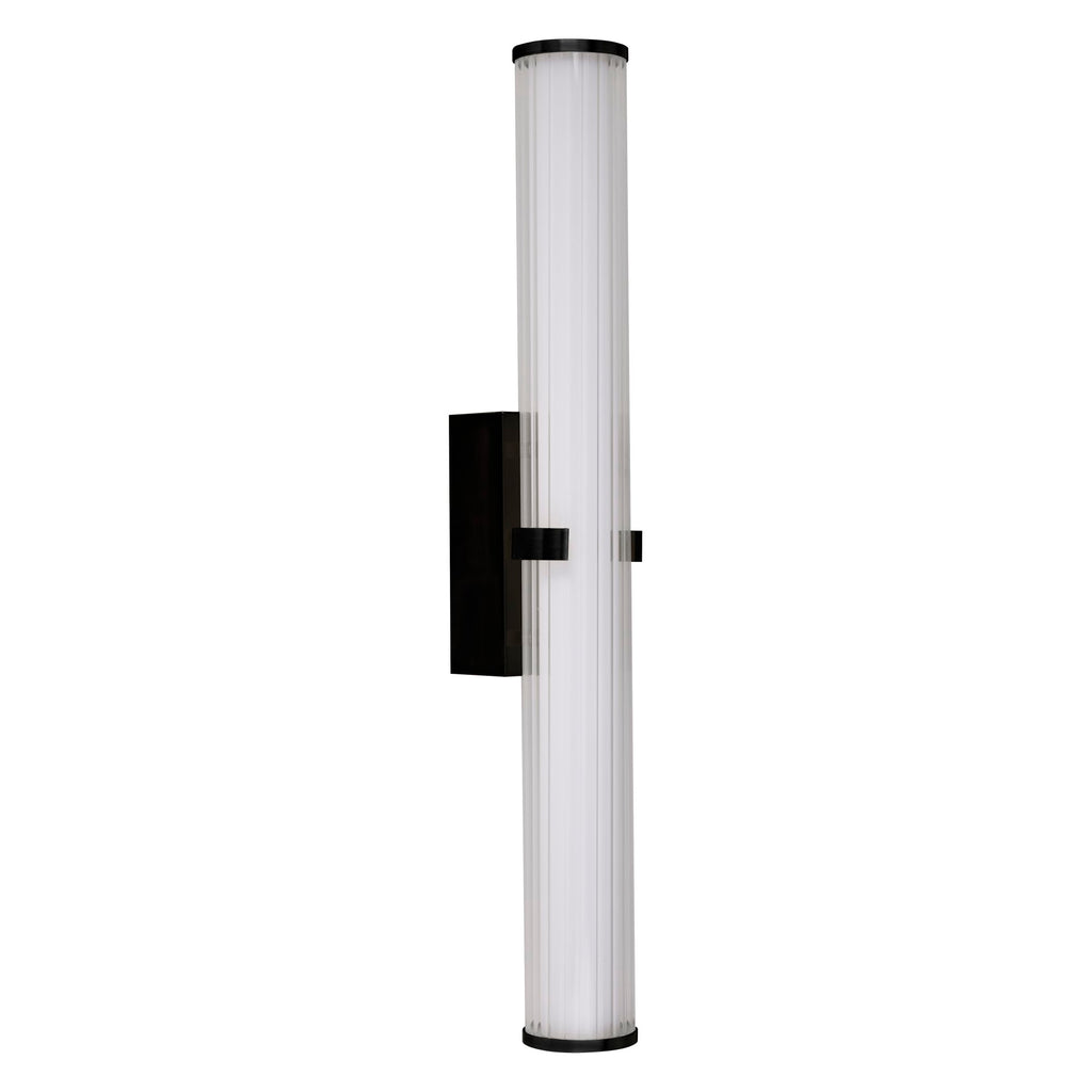 63126-1BK Clamp LED Black Wall Light