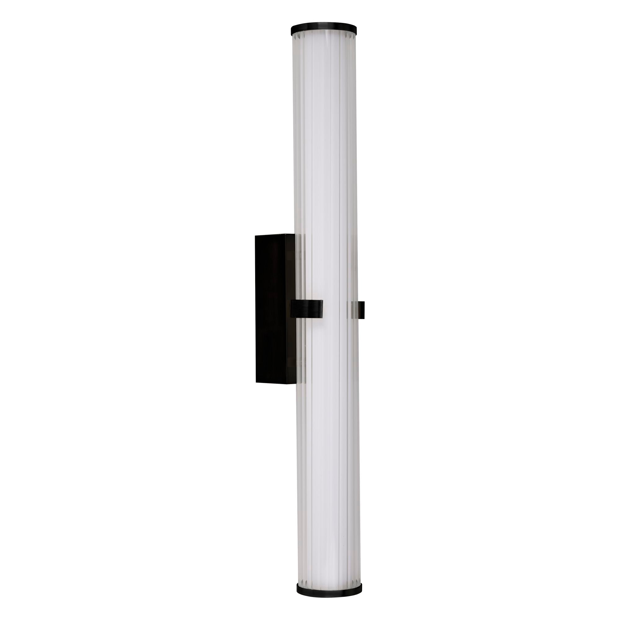 63126-1BK Clamp LED Black Wall Light