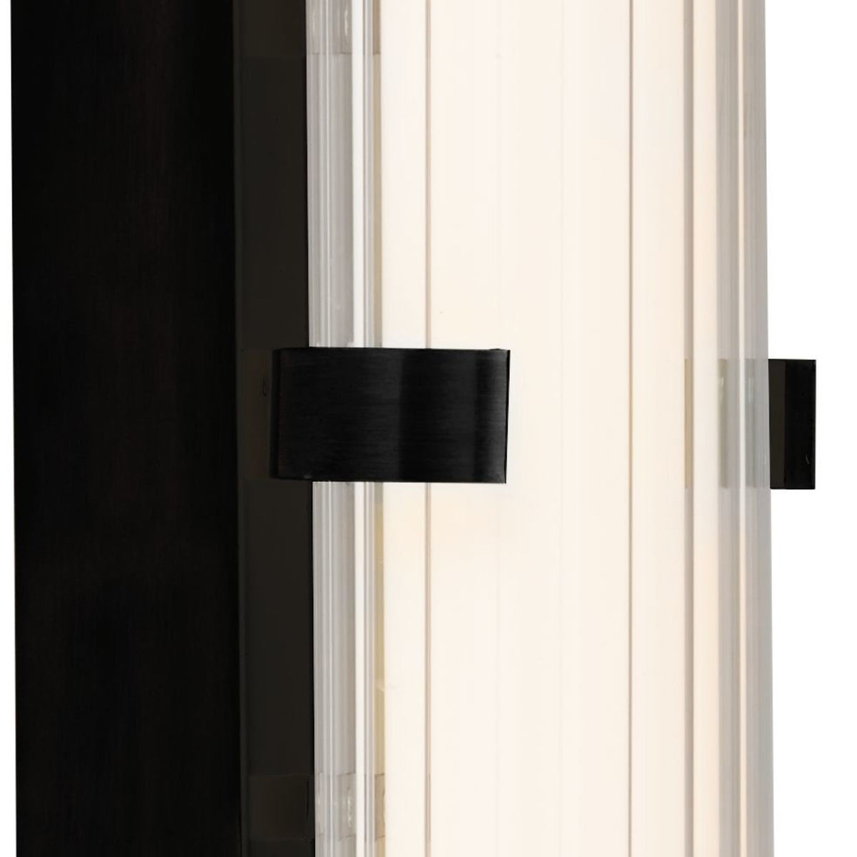 63126-1BK Clamp LED Black Wall Light