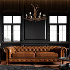 6416-6BR Stag 6 Light Antler Ceiling Fitting