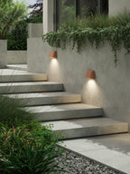 1317032 Mast Outdoor Twin Wall Light Terracotta Concrete