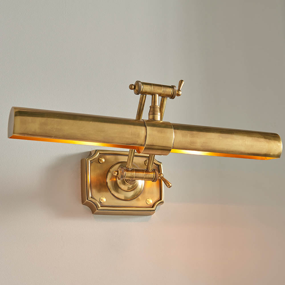 69833 Winchester 20" Picture Light Brass (S)